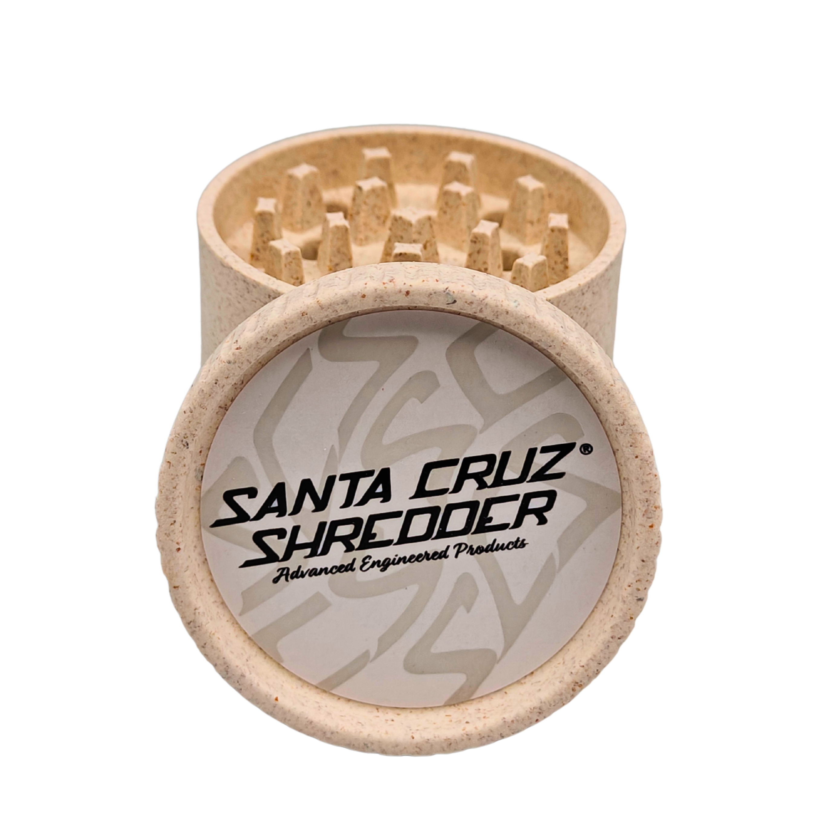 Santa Cruz Shredder Natural Hemp Grinder, 4pc, 2.25"